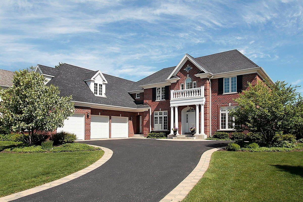 Asphalt driveway