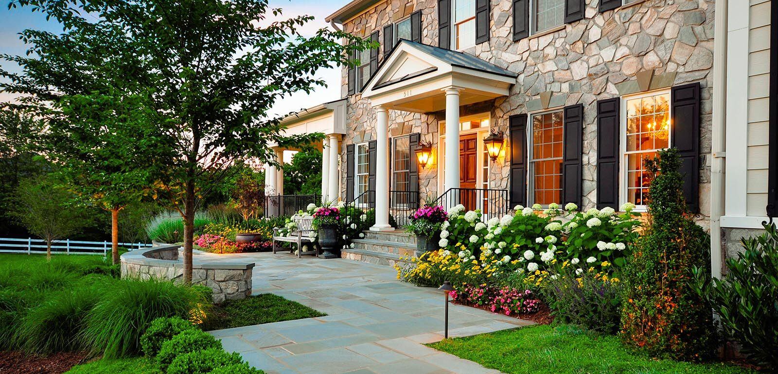 Flower beds